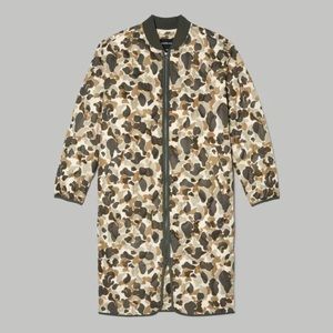 Everlane duck camo coat liner